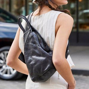 We The Free Soho Convertible Sling Leather Bag